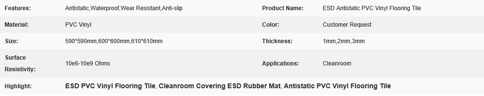 Screenshot 2026-02-23 at 15-18-06 Cleanroom Covering ESD Antistatic PVC Vinyl Flooring Tile 600 600mm 2mm