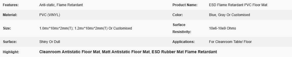 Screenshot 2026-02-23 at 15-30-02 Cleanroom Grey Matt PVC Sheet Antistatic Floor Mat Flame Retardant