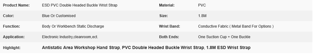 Screenshot 2026-02-24 at 09-12-47 1.8M ESD Antistatic PVC Double Headed Buckle Wrist Strap For Antistatic Area Workshop Use