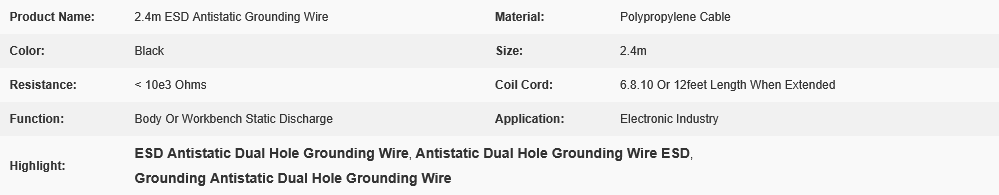 Screenshot 2026-02-24 at 09-18-27 Antistatic Dual Hole Grounding Wire for ESD Wrist Strap or Rubber Mat Anti-Static Grounding Cord Antistatic Coil Wire