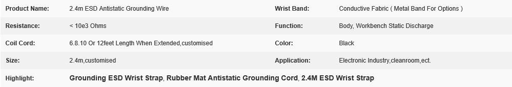 Screenshot 2026-02-24 at 09-22-24 2.4M ESD Wrist Strap Dual Hole Grounding Cord Antistatic Coil Wire