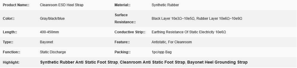 Screenshot 2026-02-24 at 09-33-50 Cleanroom Bayonet Synthetic rubber Anti Static Foot Strap