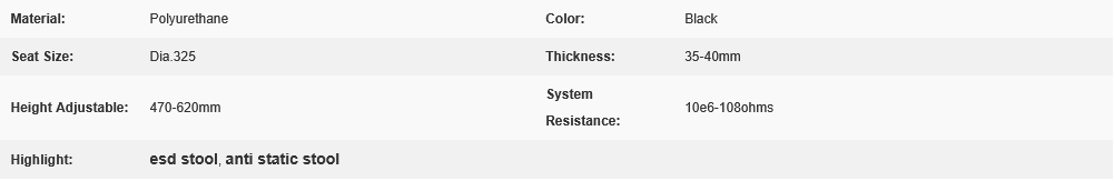Screenshot 2026-02-24 at 21-18-01 Polyurethane Round ESD Safe Chairs w_Anti Slip Ring Pattern Color Black