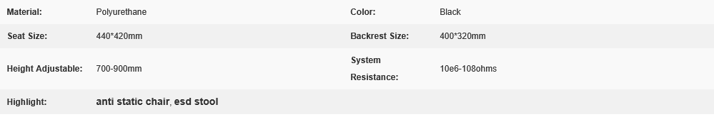 Screenshot 2026-02-24 at 21-24-18 Static Dissipative ESD Safe Chairs PU Work Stool Foot Ring And Arm Rest Black Color