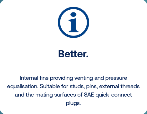 KAPSTO® Protective sleeves for external threads – GPN 207