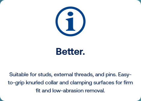 KAPSTO® Protective sleeves for external threads – GPN 205