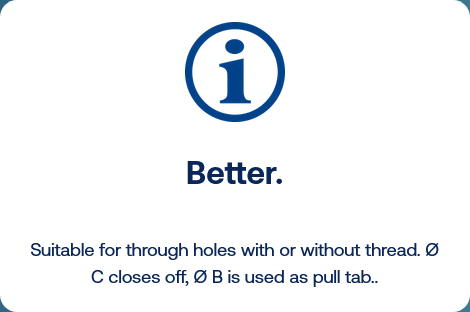 KAPSTO® Retractable plugs for internal threads – GPN 606