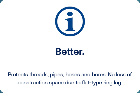 KAPSTO® Universal protection with ring tab for internal threads – GPN 615