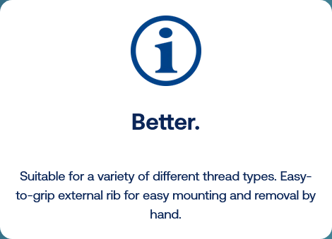 KAPSTO® Screw caps for external threads – GPN 800