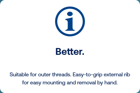 KAPSTO® Screw caps for external threads – GPN 801