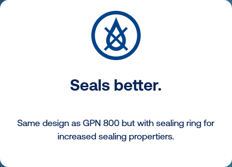 KAPSTO® Screw caps with sealing ring for external threads – GPN 804