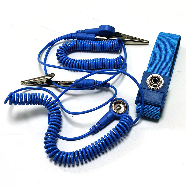 Conductive Fabric ESD Wrist Strap Grounding Wire Suit For ESD Mat - Image 3