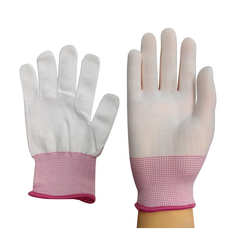 Knitted Work Safety Gloves Dust Free 100% Polyester For Cleanroom - Image 4