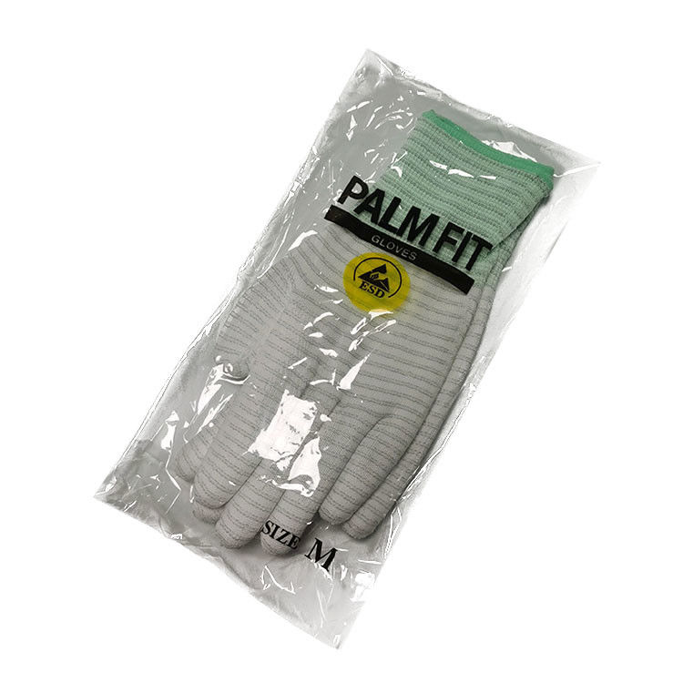 Cleanroom Polyester Carbon Fiber ESD Anti Static PU Coated Gloves Industrial - Image 5