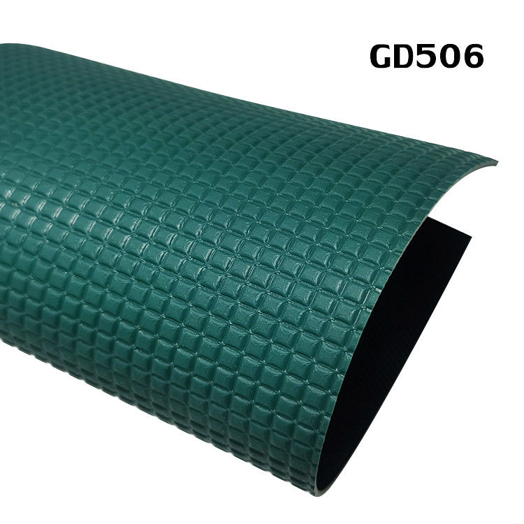 Green Color PVC Flame Resistant Mat Antistatic Floor Mat For Workshop - Image 2