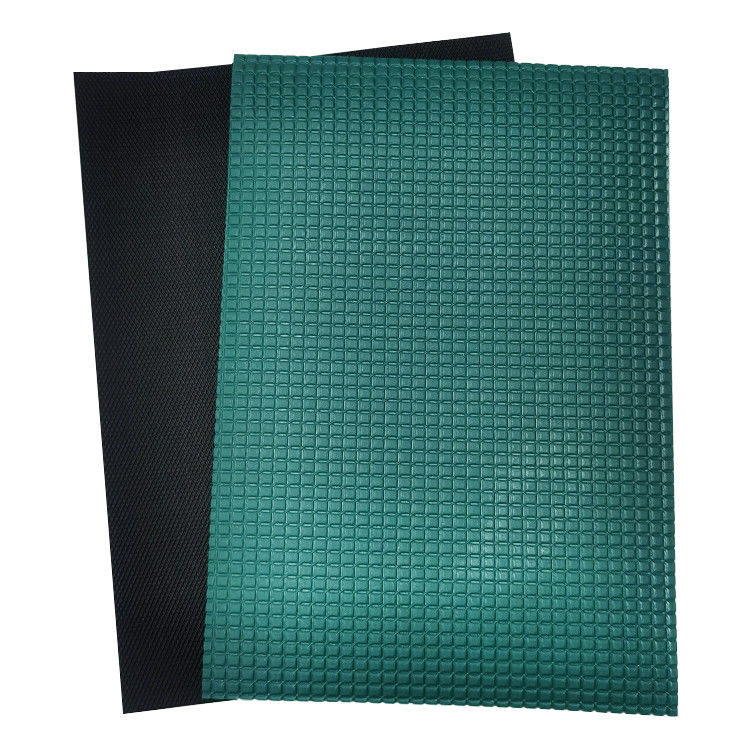 Green Color PVC Flame Resistant Mat Antistatic Floor Mat For Workshop - Image 3
