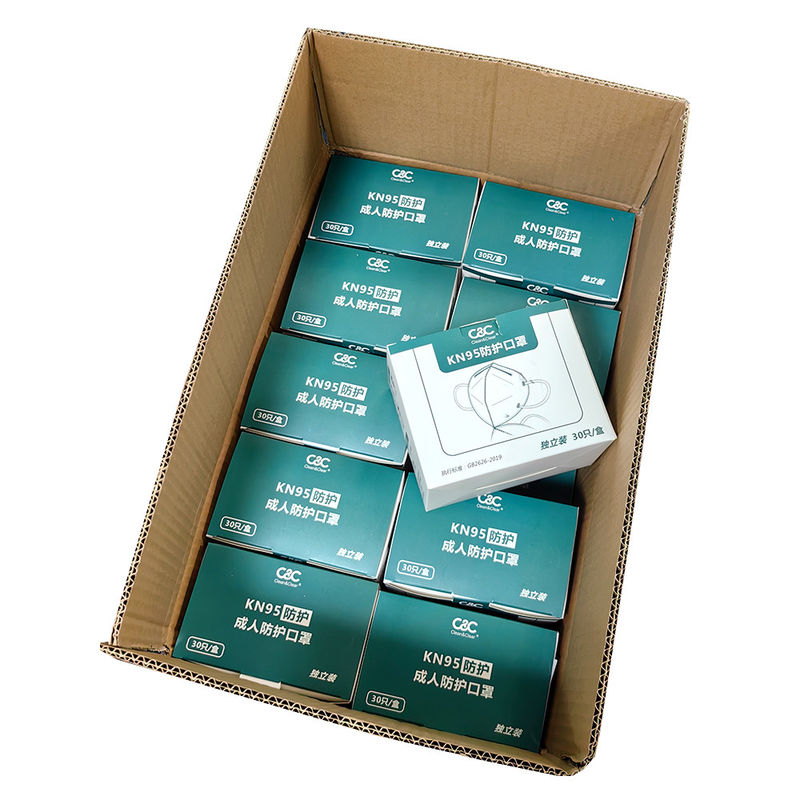 5-Story Structure Disposable Facemask KN95 Personal Protective Non Woven N95 Mask - Image 4