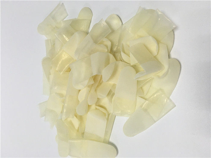 Cut Type Anti Slip Latex Finger Covers Stall Chlorinated Powder Free Size XS S M - Image 2