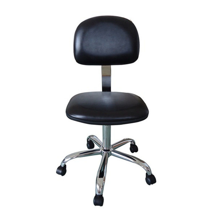 Comfortable PU Leather Anti Static Chair Adjustable Height Ergonomic ESD Chairs - Image 2