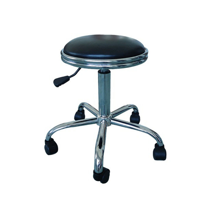 Industrial ESD Vinyl Backless Pneumatic Stool Static Control 1 Year Warranty - Image 3