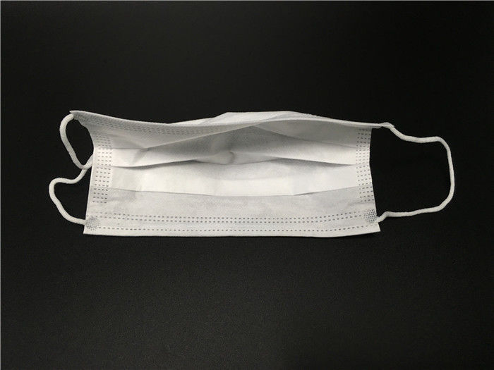 Medical Cleanroom Consumables Disposable Non Woven Face Mask Earloop 17.5x9.5 cm - Image 2