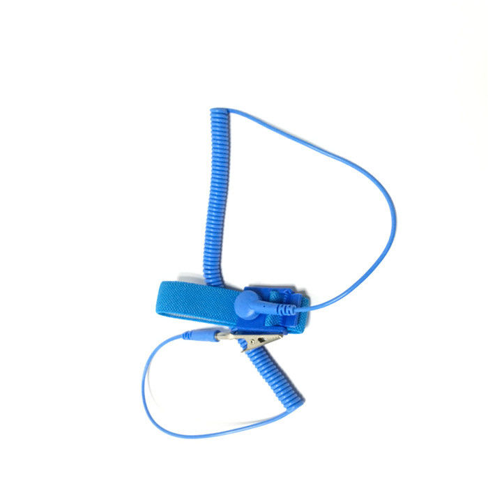 Fabric ESD Wrist Strap Adjustable w/Aligator Clip Built In 1 Meg Ohm Resistor - Image 2