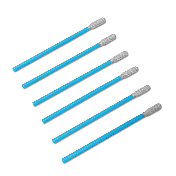 PS743 Cleaning Gap Clean Room Swabs Stick PP Handle Polyester Tip Industrial Cleanroom Swabs - Image 2