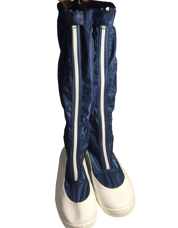 Clean Room Long Sleeve Esd Work Boots Short Upper Leather Anti Static Safety Shoes - Image 4