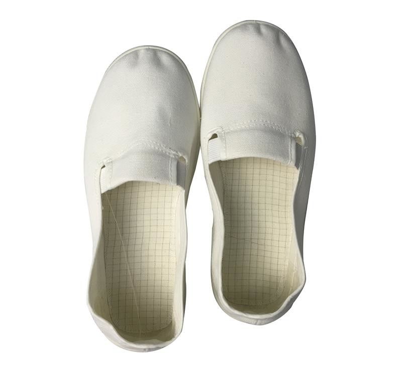 Non Slip ESD Safety Shoes Canvas Upper Non Hole Unisex For Precision Electronics - Image 3