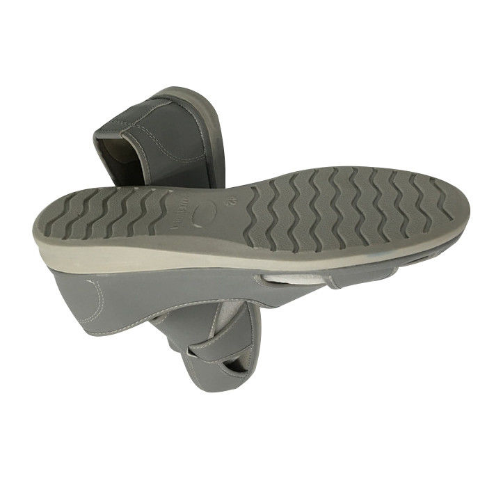 Japanese Style Exquisite Hand Made ESD Footwear White Grey Butterfly Style For Cleanroom - Image 2