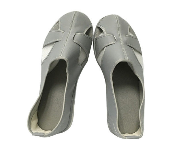 Japanese Style Exquisite Hand Made ESD Footwear White Grey Butterfly Style For Cleanroom - Image 3
