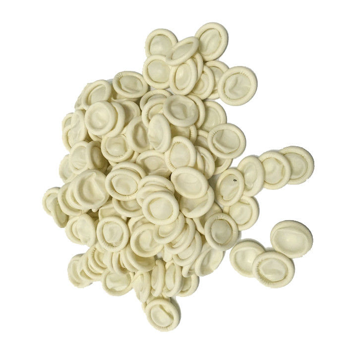 ASTM D3772 Anti Static Gloves General Purpose White Powdered Latex Finger Cots - Image 2