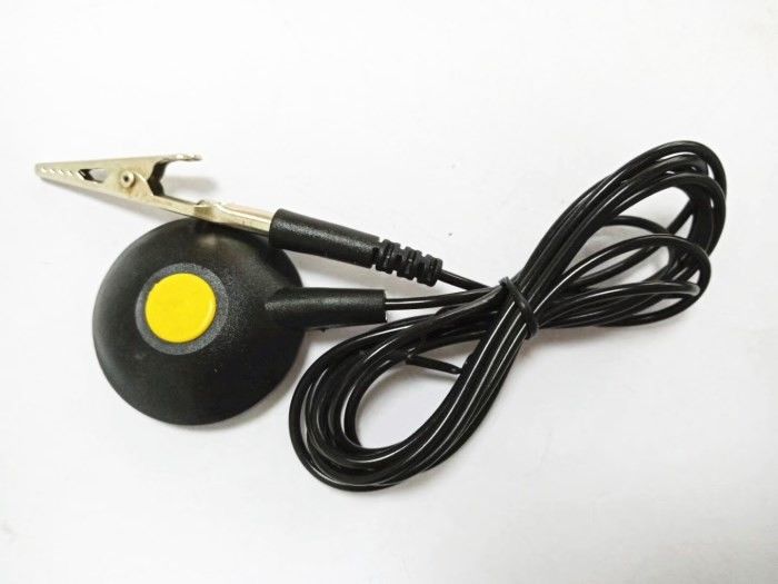 Dual Sucker / One Sucker ESD Grounding Cord One Aligator ClipOne Sucker One Ring Terminal - Image 3
