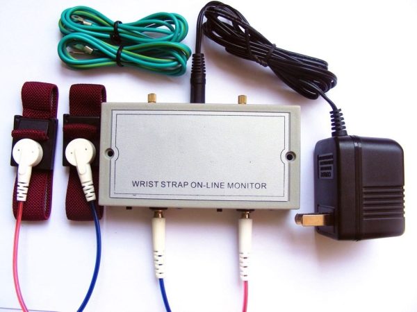 pl19879933-110v_220v_esd_wrist_strap_on_line_monitor_dual_straps_supported_power_adaptor_included