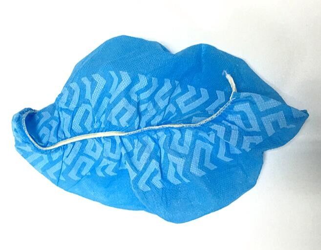 Anti Slip / Anti Skid PP Disposable Shoe Covers Blue 30GSM 35GSM 40GSM - Image 2