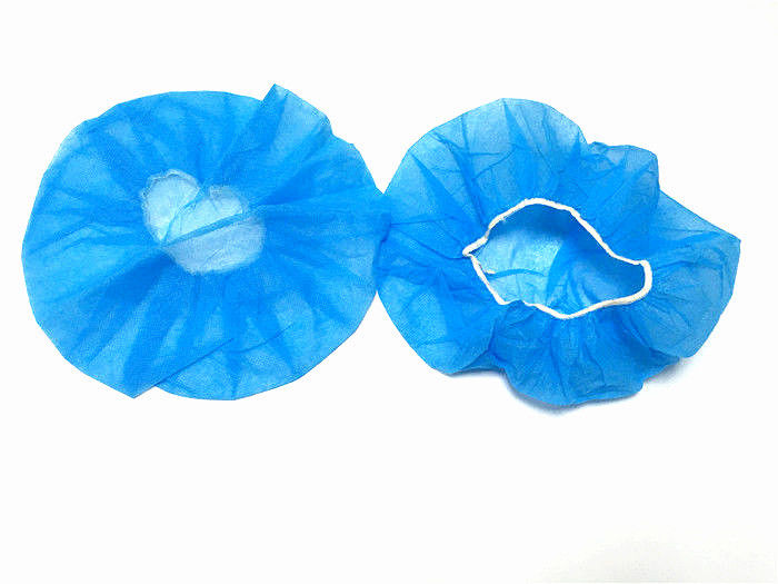 Hospital Cleanroom Consumables Disposable PP Non Woven Bouffant Cap 30GSM - Image 4