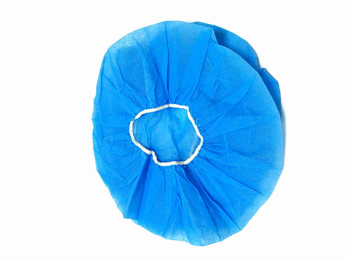 Hospital Cleanroom Consumables Disposable PP Non Woven Bouffant Cap 30GSM - Image 2