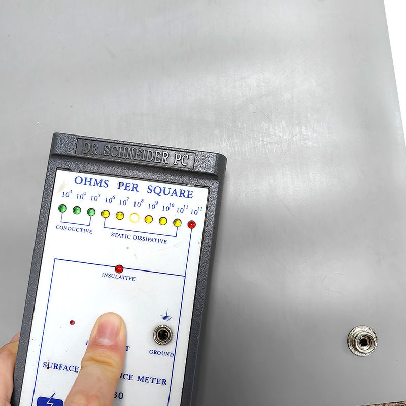 ESD Grey PVC Table Mat Antistatic Mat With Button For Antistatic Area - Image 6