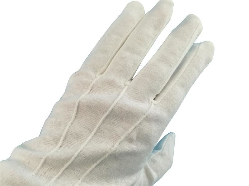 100% Cotton Fabric Gloves Anti Static Gloves Anti Static For Electronics Assembly - Image 2