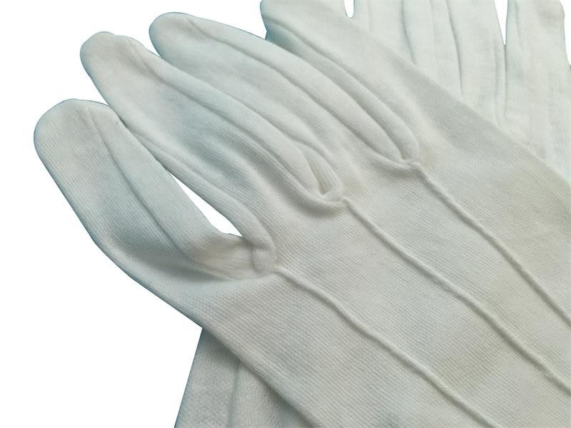 100% Cotton Fabric Gloves Anti Static Gloves Anti Static For Electronics Assembly - Image 3