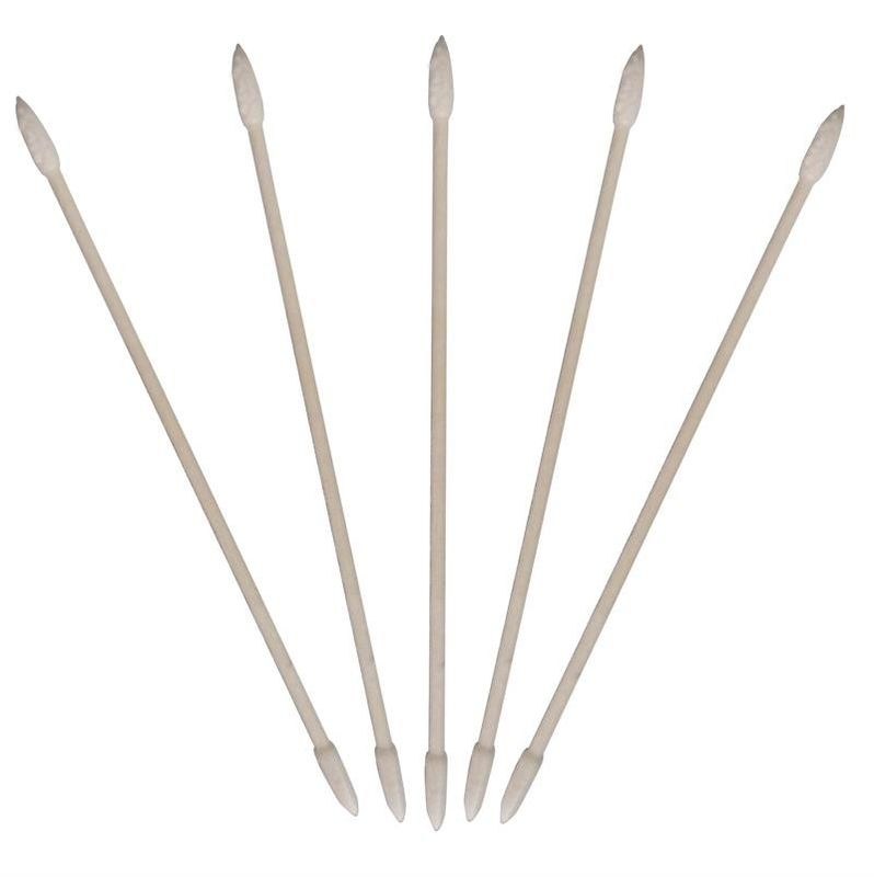 3 Inch Slim Paper Handle Cleanroom Consumables Lint Free Cotton Swabs - Image 5