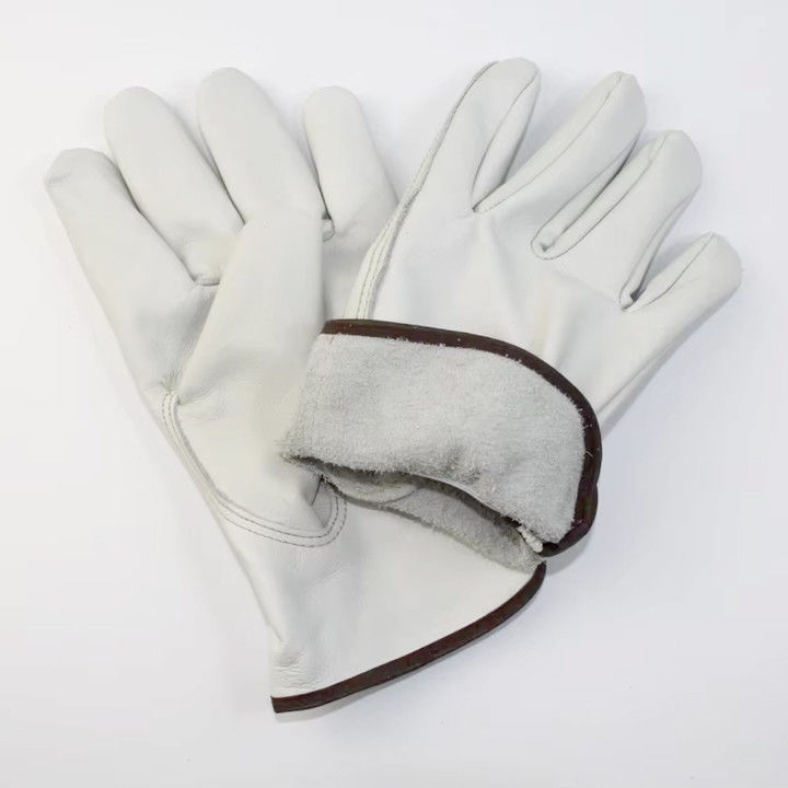 High Quality Outdoor Riding Glove Cowhide Leather Gloves Training Cycling Gloves - Image 4