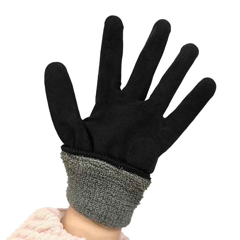 Winter Outdoor Latex Impregnated With Foam Cashmere Warm Glove - Image 4