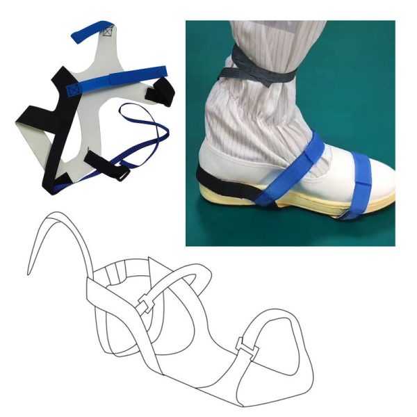 pl205740607-adjustable_black_white_esd_antistatic_heel_strap_for_cleanroom
