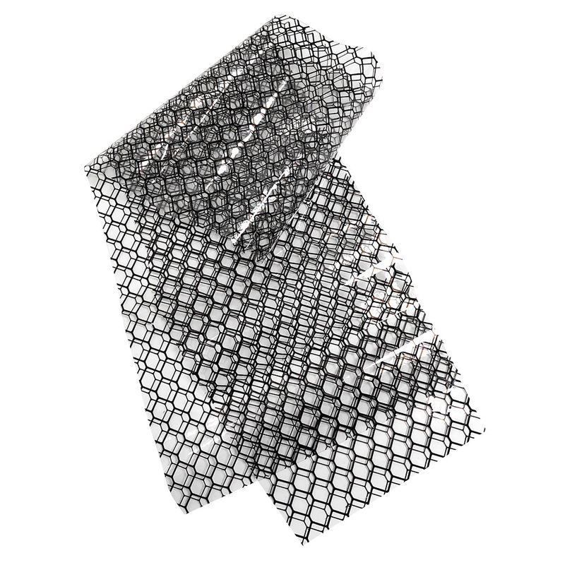 Transparent ESD Grid Cleanroom Door Partition Curtain - Image 2