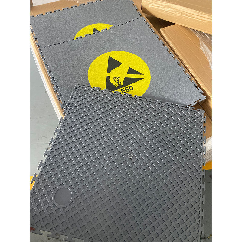 600x600mmx6mm Removable ESD Interlocking PVC Vinyl Floor - Image 4