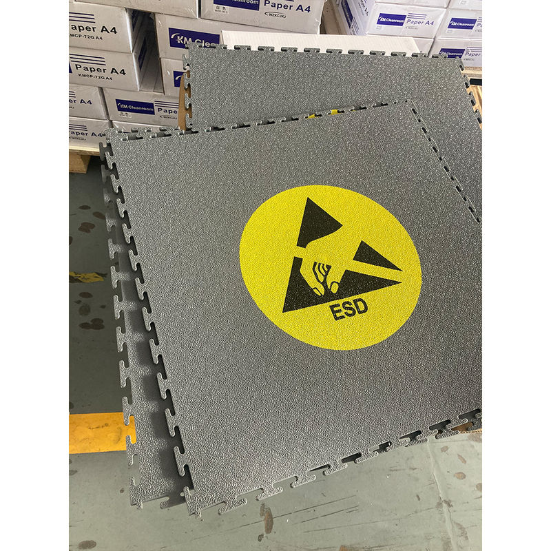 600x600mmx6mm Removable ESD Interlocking PVC Vinyl Floor - Image 5