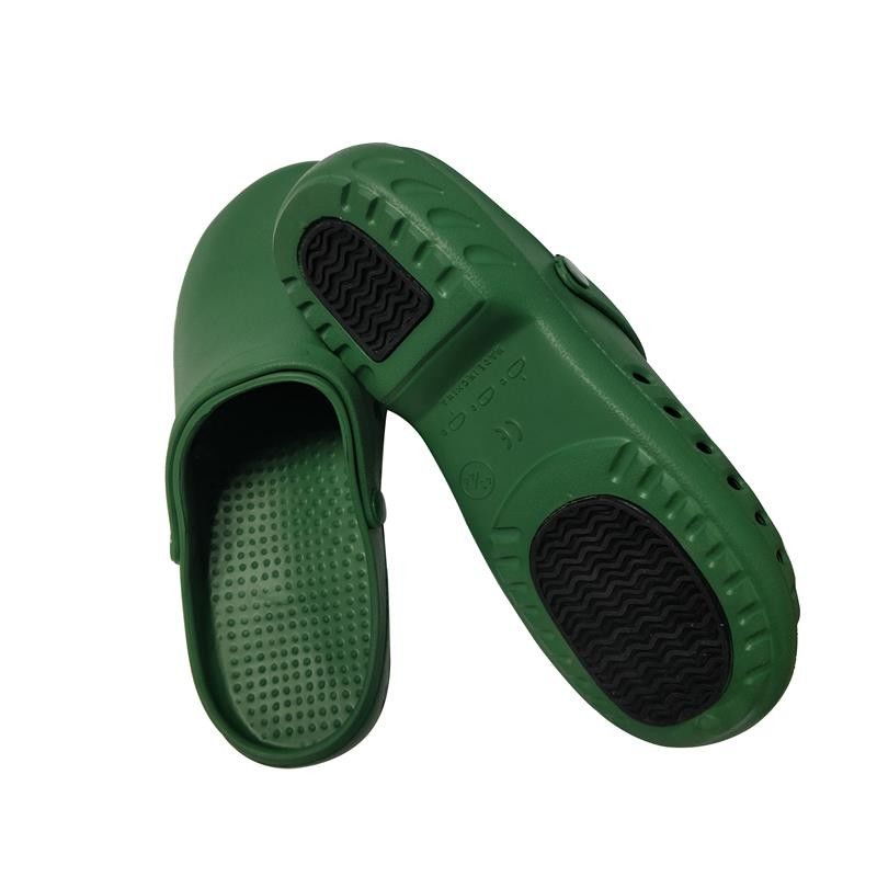 Cleanroom Anti Static Safety Shoes EVA Clogs Green Nurse Clogs For Hospital - Image 4