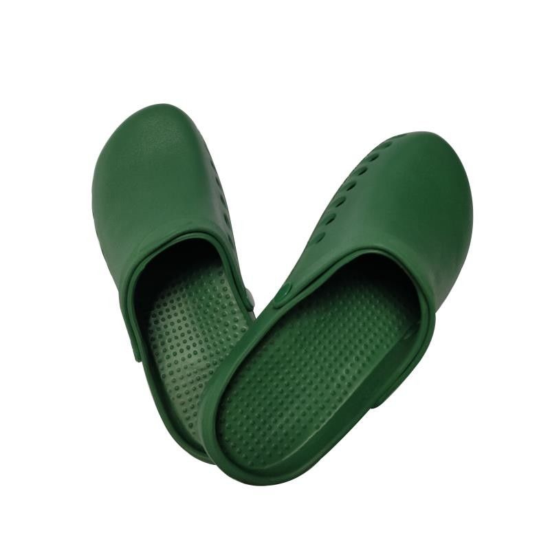 Cleanroom Anti Static Safety Shoes EVA Clogs Green Nurse Clogs For Hospital - Image 3