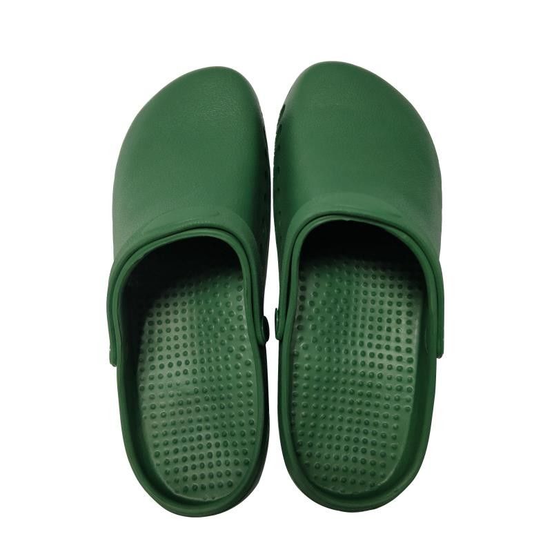 Cleanroom Anti Static Safety Shoes EVA Clogs Green Nurse Clogs For Hospital - Image 2